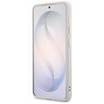 Coque Guess Saffiano Peony Embossed Ring MagSafe pour Samsung Galaxy S26 - Pink – Image 5