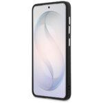 Coque Karl Lagerfeld Leather with Initial Logo Debossed MagSafe pour Samsung Galaxy S26 - Black – Image 6