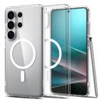 Coque Spigen Ultra Hybrid MagSafe pour Samsung Galaxy S26 Ultra - Clear White