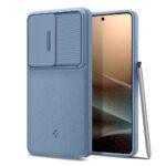 Coque Spigen Optik Armor pour Samsung Galaxy S26 Ultra - Light Blue