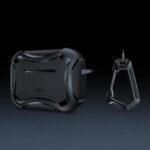 Coque ESR Cyber Armor Tough Case HaloLock pour AirPods Pro 1 / 2 - Black – Image 2