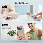 Coque ESR Cloud Soft HaloLock Kickstand pour iPhone 15 Pro - Light Tan – Image 3