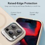 Coque ESR Cloud Soft HaloLock Kickstand pour iPhone 15 Pro - Light Tan – Image 6