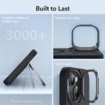 Coque ESR Cloud Soft HaloLock Kickstand pour iPhone 15 Plus - Black – Image 5