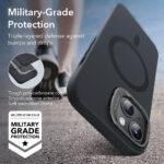 Coque ESR Cloud Soft HaloLock Kickstand pour iPhone 15 Plus - Black – Image 2