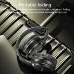 Casque Bluetooth Yesido EP04 pliable, Bluetooth 5.3, jusqu’à 20 h - Black – Image 6