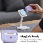 Coque ESR Orbit Hybrid HaloLock pour AirPods Pro 1 / 2 - Lavender – Image 4