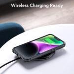 Coque ESR Air Armor pour iPhone 13 / iPhone 14 - Frosted Black – Image 4