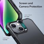 Coque ESR Air Armor pour iPhone 13 / iPhone 14 - Frosted Black – Image 5