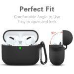 Coque Techsuit Silicone Case pour AirPods Pro 1 / 2 - Black – Image 4