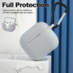 Coque Techsuit Silicone Case pour AirPods 3 - Grey – Image 5