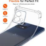 Coque Techsuit Shockproof Clear Silicone pour Motorola Edge 30 Fusion - Clear – Image 5
