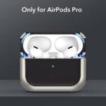 Coque ESR Orbit Hybrid HaloLock pour AirPods Pro 1 / 2 - Titanium – Image 2