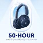 Casque Bluetooth Soundcore Space Q45 avec ANC et jusqu'à 65 h - Blue – Image 2
