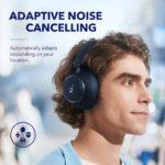 Casque Bluetooth Soundcore Space Q45 avec ANC et jusqu'à 65 h - Blue – Image 4