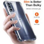 Coque Techsuit Shockproof Clear Silicone pour Motorola Moto G31 / Moto G41 - Clear – Image 2