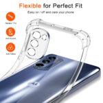 Coque Techsuit Shockproof Clear Silicone pour Motorola Moto G31 / Moto G41 - Clear – Image 4
