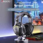 Casque gaming filaire Yesido EK01, haut-parleurs 50 mm, câble 1,2 m - Black – Image 3