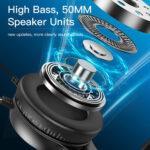 Casque gaming filaire Yesido EK02, drivers 50 mm, câble 2,2 m - Black – Image 4