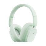 Casque Bluetooth Baseus Bowie H1i avec ANC, Bluetooth 5.3 et autonomie 100 h - Natural Green