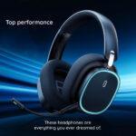 Casque gamer Baseus AeQur GH02, Bluetooth 5.3 et autonomie 40 h - Cluster Black – Image 5
