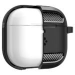 Coque Spigen Rugged Armor pour AirPods 4 - Matte Black – Image 3