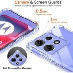 Coque Techsuit Shockproof Clear Silicone pour Motorola Edge 50 Neo / Edge 60 Neo / Motorola ThinkPhone 25 - Clear – Image 4