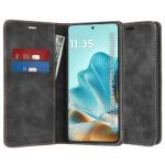 Étui portefeuille Techsuit Confy Cover pour Motorola Edge 60 / Edge 60 Fusion - Black