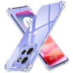 Coque Techsuit Shockproof Clear Silicone pour Motorola Edge 50 Neo / Edge 60 Neo / Motorola ThinkPhone 25 - Clear
