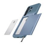 Coque porte-cartes Spigen Slim Armor CS pour Samsung Galaxy S26 Ultra - Light Blue – Image 4