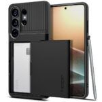 Coque porte-cartes Spigen Slim Armor CS pour Samsung Galaxy S26 Ultra - Black