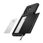 Coque porte-cartes Spigen Slim Armor CS pour Samsung Galaxy S26 Ultra - Black – Image 4