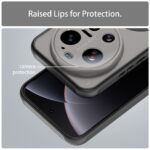 Coque Techsuit HaloFrost II MagSafe pour Xiaomi 17 Ultra - Black – Image 4