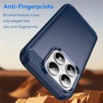 Coque Techsuit Carbon Silicone pour Xiaomi 17 - Blue – Image 3