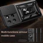 Coque Techsuit CamShield Series pour Motorola Moto G77 / G67 - Black – Image 6