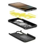 Coque Spigen Tough Armor pour Samsung Galaxy A37 - Black – Image 5