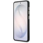 Coque Guess Saffiano Peony Embossed Ring MagSafe pour Samsung Galaxy S26 Plus - Black – Image 4